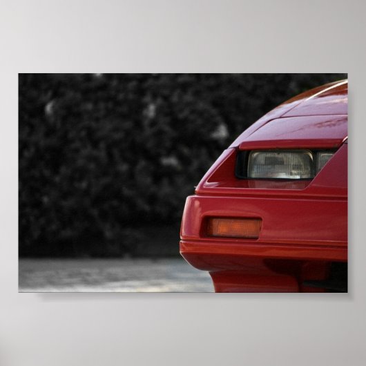 300zx Autoplakat Poster (Vorne)