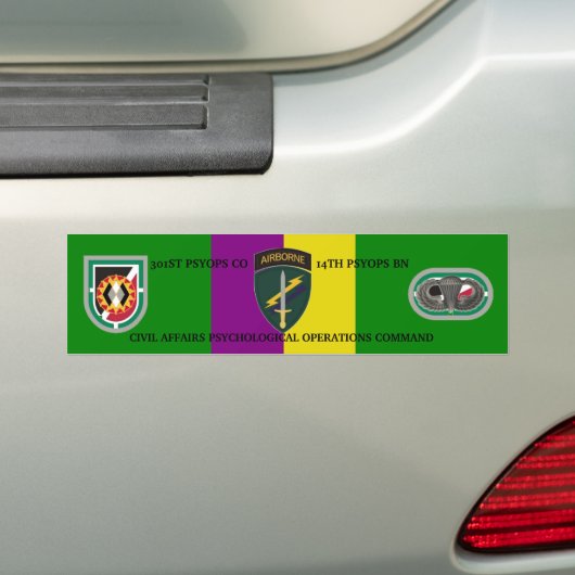 301ST Autoaufkleber PSYOPS COMPANY (Auf Auto)