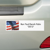 3021805889, Ron Paul/Sarah Palin " 2012 " Autoaufkleber (Auf Auto)