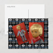 302 Gregor Blue-Suite Postkarte (Vorne/Hinten)