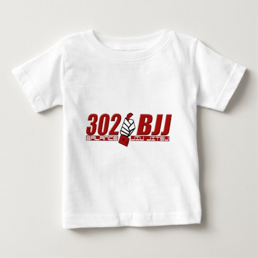 302BJJ/Muay thailändisch Baby T-shirt (Vorderseite)