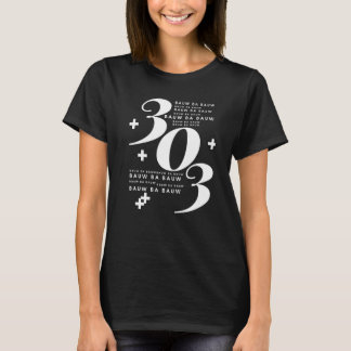 303 Bauw BA Bauw Der Klang des analogen Synthes T-Shirt