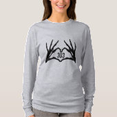 303 Skull Heart Hands LOGO T-Shirt (Vorderseite)