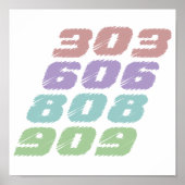 303 Techno Poster (Vorne)