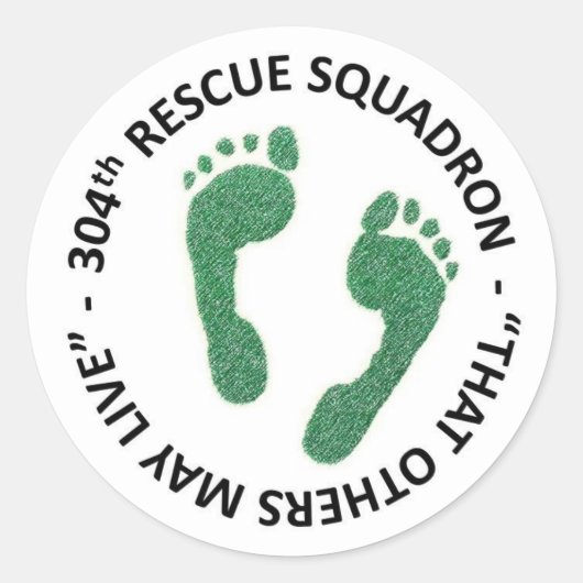 304 RQS RUNDER AUFKLEBER (Vorderseite)