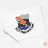 304. Signalbataillon Quadratischer Aufkleber (Umschlag)