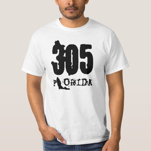 305 Miami T - Shirt (Vorderseite)