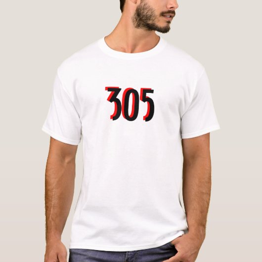 ~305~ Miami-T-SHIRT, KÜMMERN SIE! T-Shirt (Vorderseite)