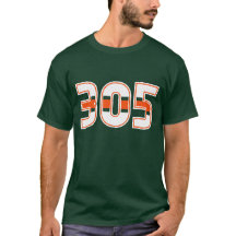 305 Ortsnetzkennzahl-T - Shirt