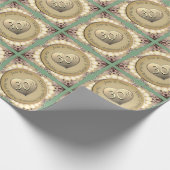 30./12. Hochzeitstag Geschenkpapier (Ecke)