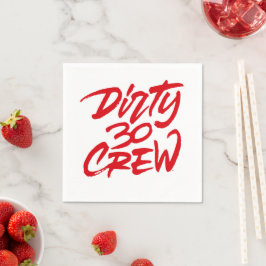 30 30 Crew Serviette