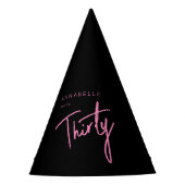 30. 30. Geburtstag Partyhütchen (Vorderseite)