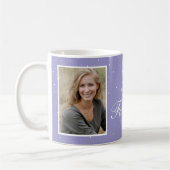 30 and Fabulous Elegant Birthday Photo  Kaffeetasse (Links)