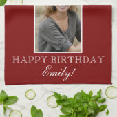 30 and Fabulous Personalized Birthday  Geschirrtuch (Gefaltet)
