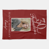 30 and Fabulous Personalized Birthday Geschirrtuch (Horizontal)