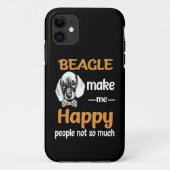 30 Beagle machen mich glücklich Case-Mate iPhone Hülle (Rückseite)