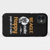 30 Beagle machen mich glücklich Case-Mate iPhone Hülle (Rückseite (Horizontal))