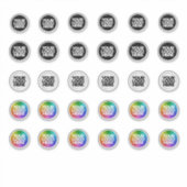 30 Benutzerdefinierte Logo-Großaufkleber Aufkleber (Vorderseite)