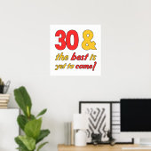 30 Beste Geburtstagsgeschenke Poster (Heimbüro)