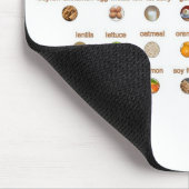 30 Beste Lebensmittel senken natürlichen Bluthochd Mousepad (Ecke)