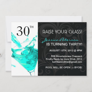 30. BIRTHDAY-PARTY EINLADUNGEN