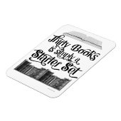 30 Bücher Leserbuch-Leitmotiv Magnet (Linke Seite)