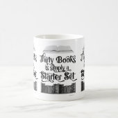 30 Bücherleser für Design Kaffeetasse (Mittel)