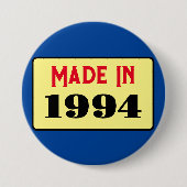 30 Button Abzeichen 30. Geburtstag 1994 (Vorderseite)