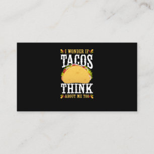 30.Cinco de Mayo Ich frage mich, ob Tacos über mi Visitenkarte