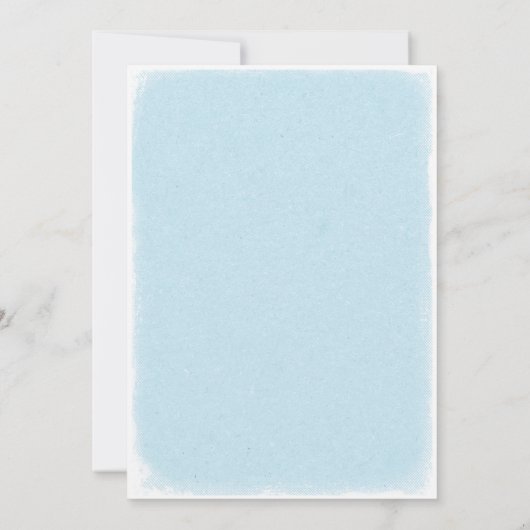 30. Circus Balloon Girl Einladung (Rückseite)