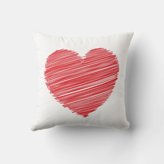 30 day-monatiger Kalender - bewegen Sie Herz in Kissen (Rückseite)