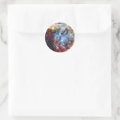 30 Doradus Nebula Star Clusters Runder Aufkleber (Tasche)