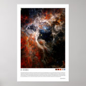 30 Doradus (Tarantula Nebula, NGC 2070) Poster (Vorne)