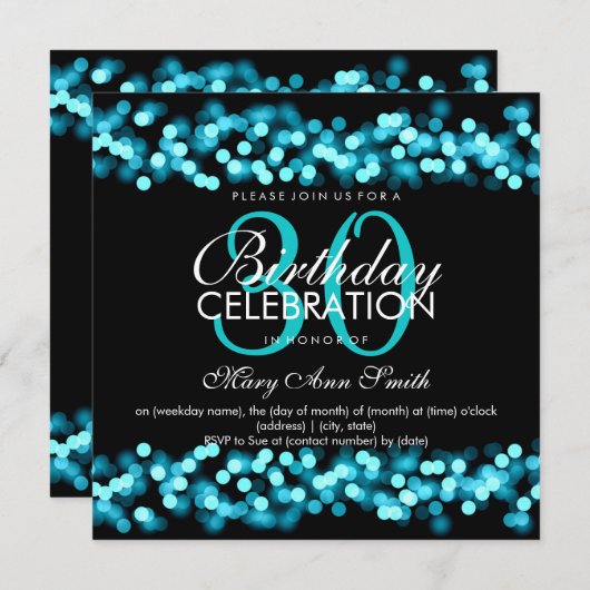 30. EINLADUNG (Vorne/Hinten)