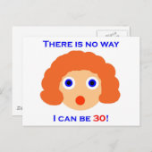 30 Es gibt keinen Weg Postkarte (Vorne/Hinten)