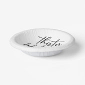 30 & Fabulous Minimalistisch 30. Geburtstag Party Pappteller (Gewinkelt)