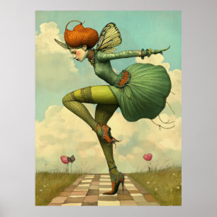 *~*30 FD2 Retro Whimsical Mädchen Kunst Vintage Poster