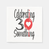 30 feiern serviette (Vorderseite)