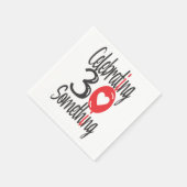 30 feiern serviette (Ecke)