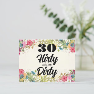 30 Flirtige Postkarte