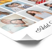 30 Foto Collage Hinzufügen eines Grußwortes Foto E (Ecke)