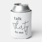 30 Foto Geburtstagsfeier mit mir Dosenkühler (Kanne Vorderseite)