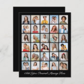 30 FotoCollage Hinzufügen eines Grußpapiers (Vorne/Hinten)