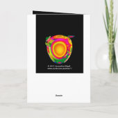 30. Funny Sci Fi Birthday Planet A02 Karte (Rückseite)