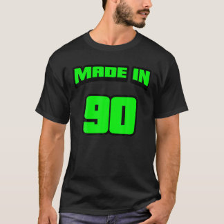 30. Geburtstag 1990 Fußball-Tagesgeschenk für T-Shirt