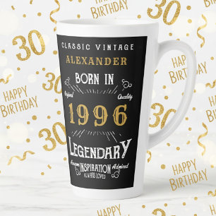30. Geburtstag 1996 Legendärer Retro Milchtasse