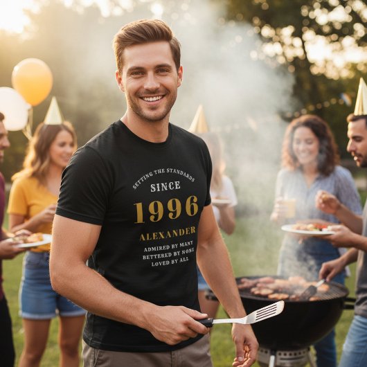 30. Geburtstag 1996 Personalisierter Individuelle  T-Shirt