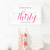 30. Geburtstag 30. Banner (Insitu)