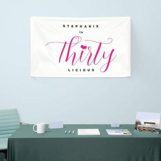 30. Geburtstag 30. Banner (Messeveranstaltung)