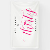 30. Geburtstag 30. Banner (Vertikal)